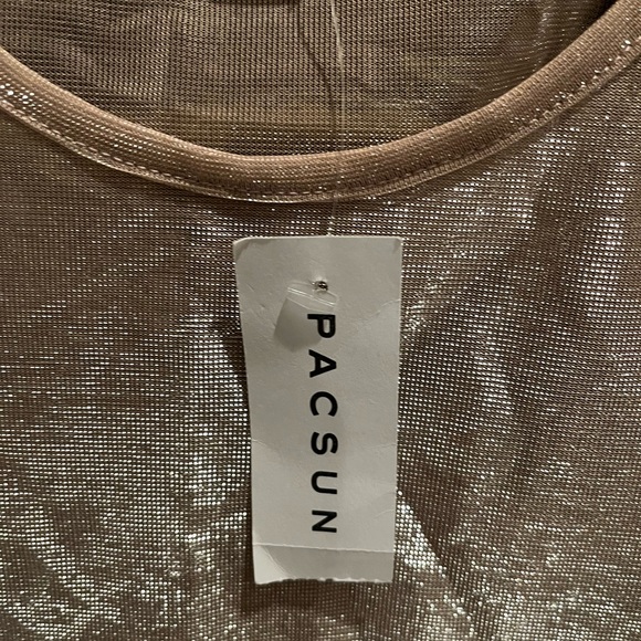 LA Hearts shimmery see through top size XS pacsun - Picture 6 of 7